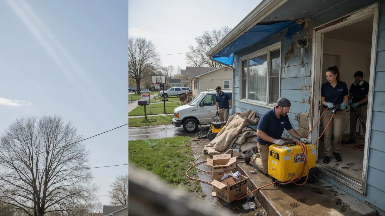 Basement Flood Cleanup in Tichnor, AR near me